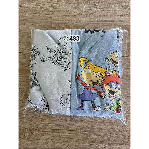 Nickelodeon Rugrats Hoodie Youth XL Blue Cartoon Graphic 90s Nostalgia Pullover - Picture 9 of 9